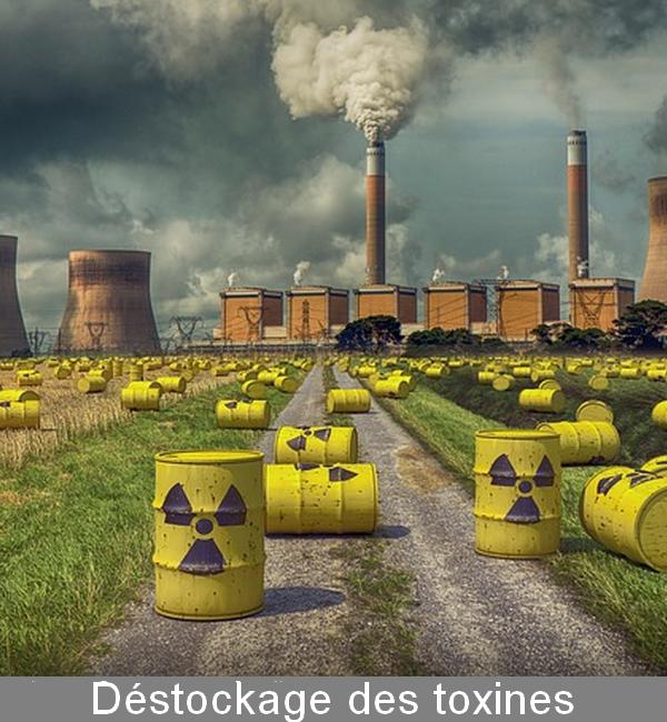 Aide au déstockage des toxines